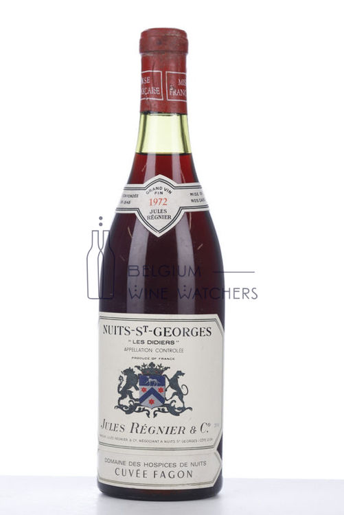 Image de 1972 HOSPICES DE NUITS NUITS ST GEORGES LES DIDIERS CUVEE FAGON